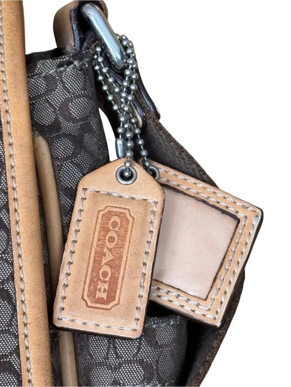 Coach Signature Hudson Commuter Messenger Bag 2007